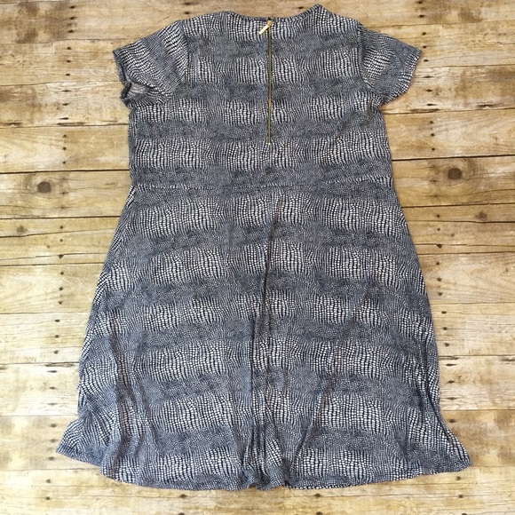 Michaels Kors Zephyr Print Fit & Flare Dress 2X - Picture 5 of 5